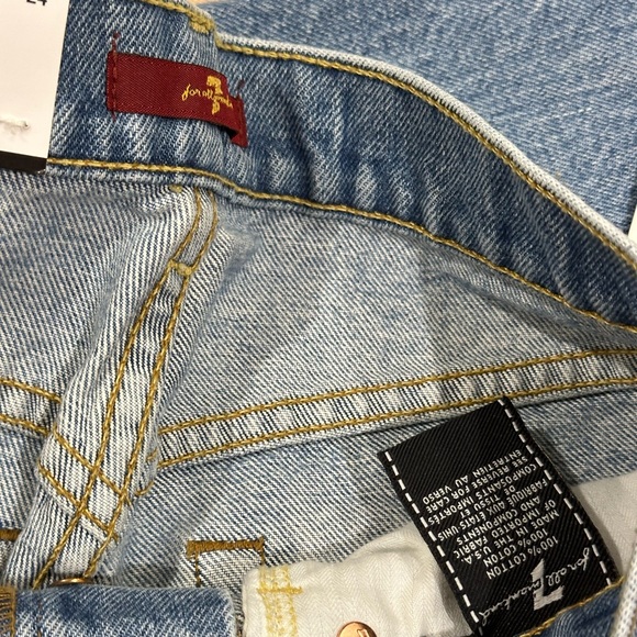 NWT Seven for all mankind Josefina Ripped Jeans - Picture 7 of 8
